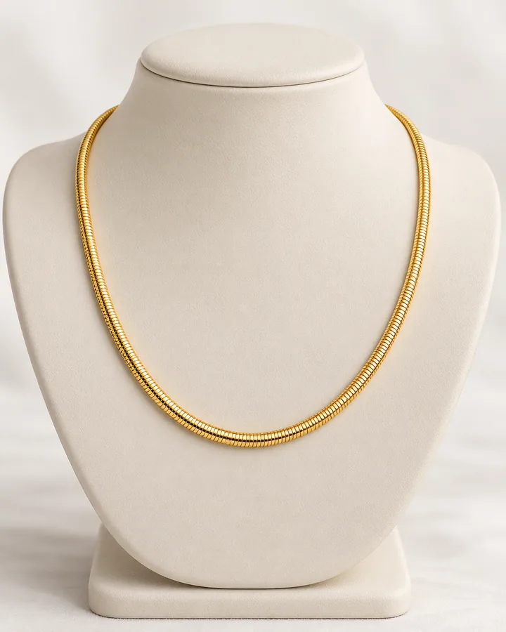 Snake chain, gold chain at Sonei Jewellers Surrey