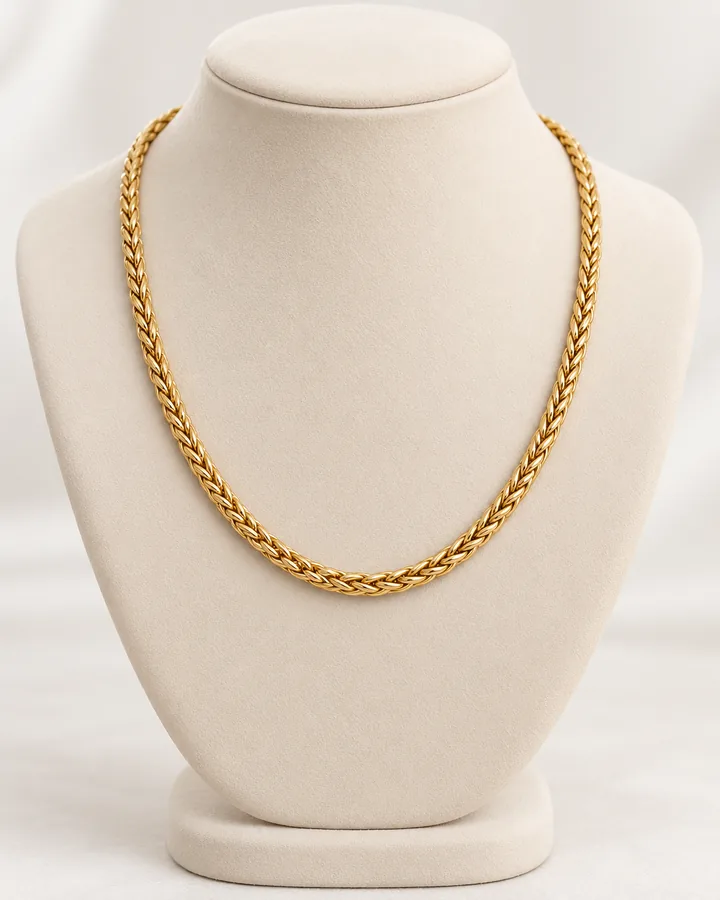 Wheat chain, gold chain at Sonei Jewellers Surrey