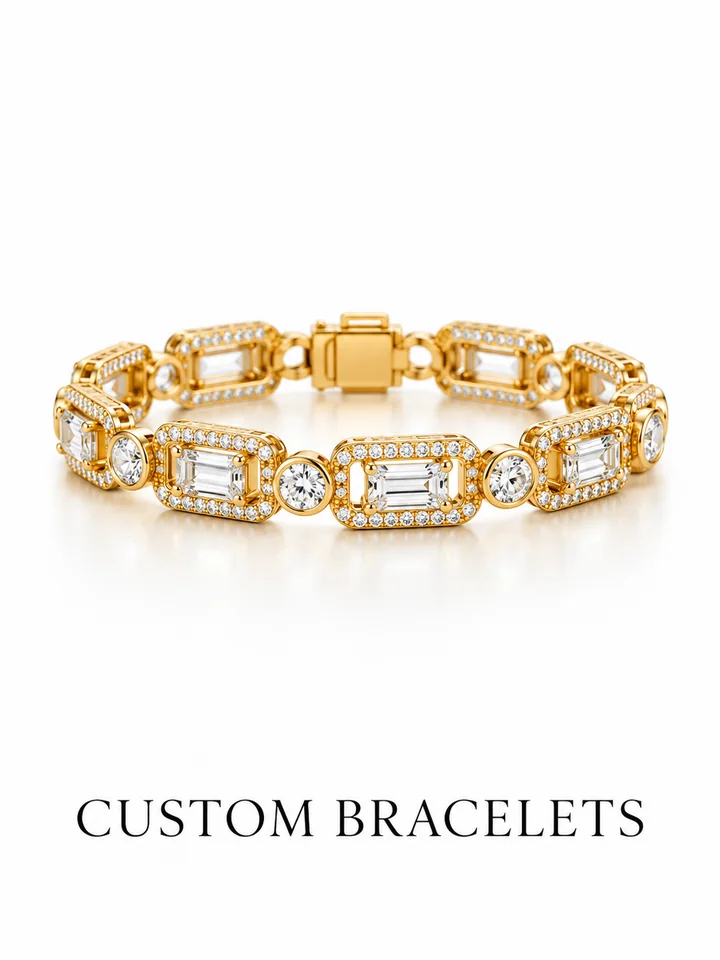 Custom bracelets by Sonei Jewellers, Surrey
