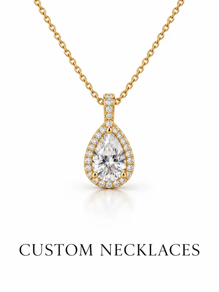 Custom necklaces by Sonei Jewellers, Surrey